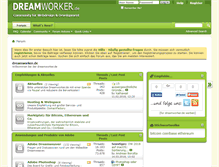 Tablet Screenshot of dreamworker.de